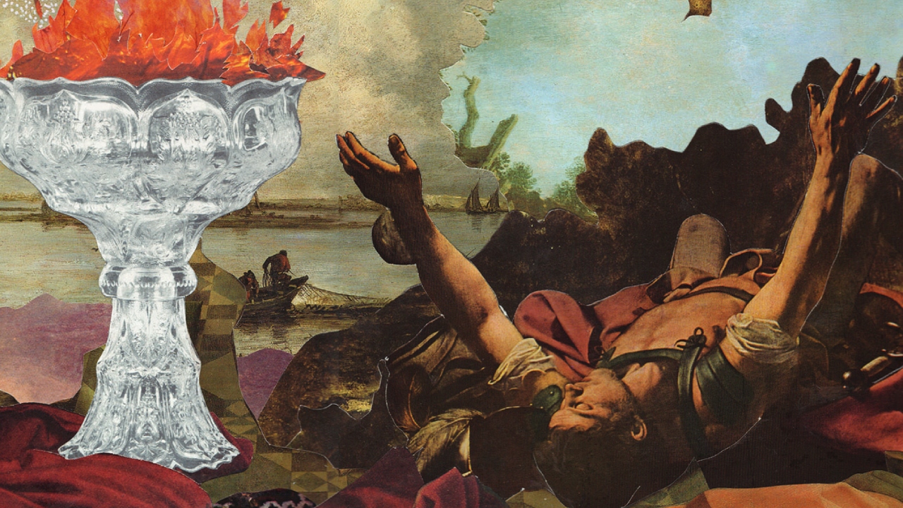 Detail of the cover of “Fire Year” by Jason K. Friedman