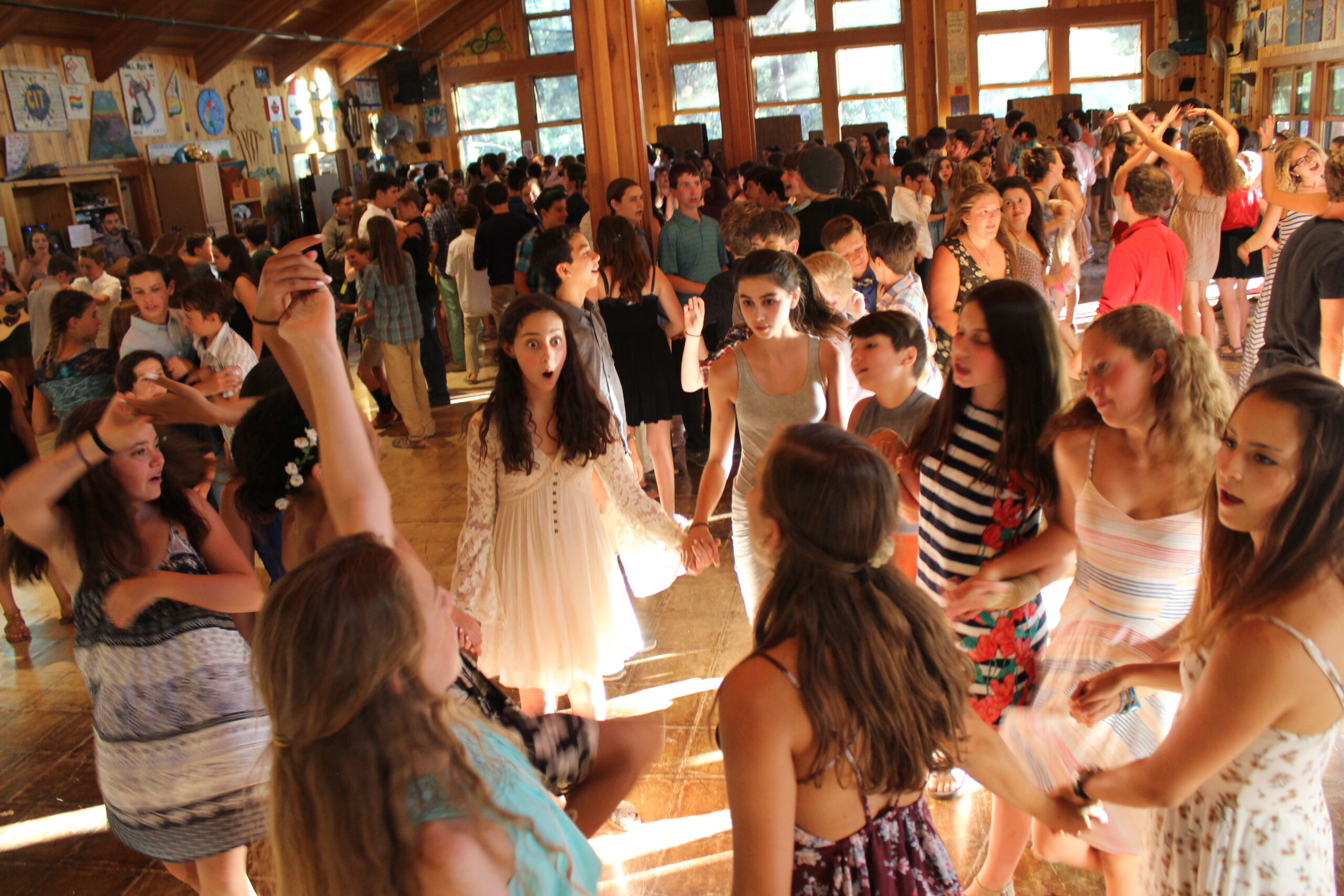 Song session is ecstatic at any camp — and especially at Camp Tawonga. (Photo/David A.M. Wilensky)