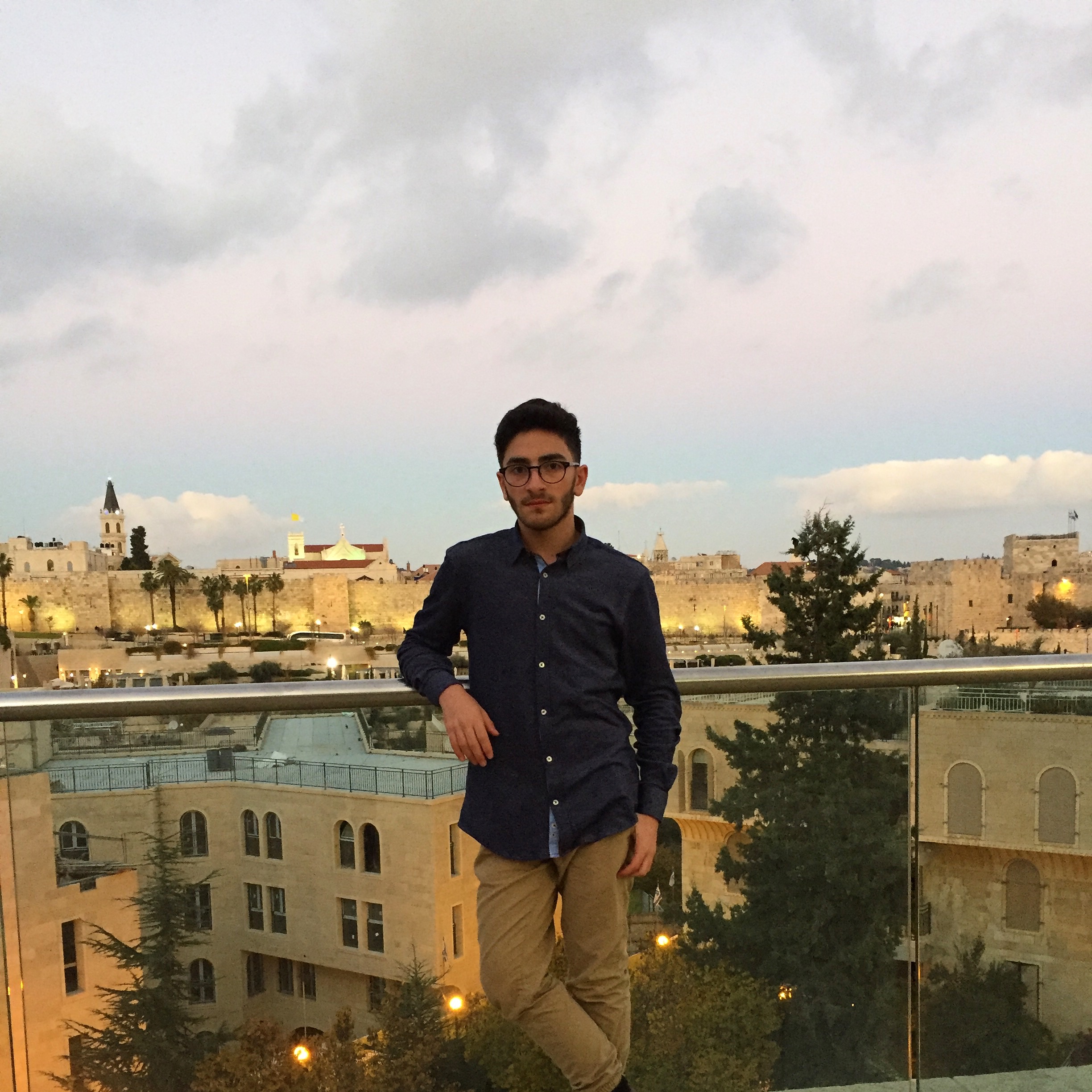 High school student Jack Resnick on his semester in Israel (Photo/Courtesy of Jack Resnick)