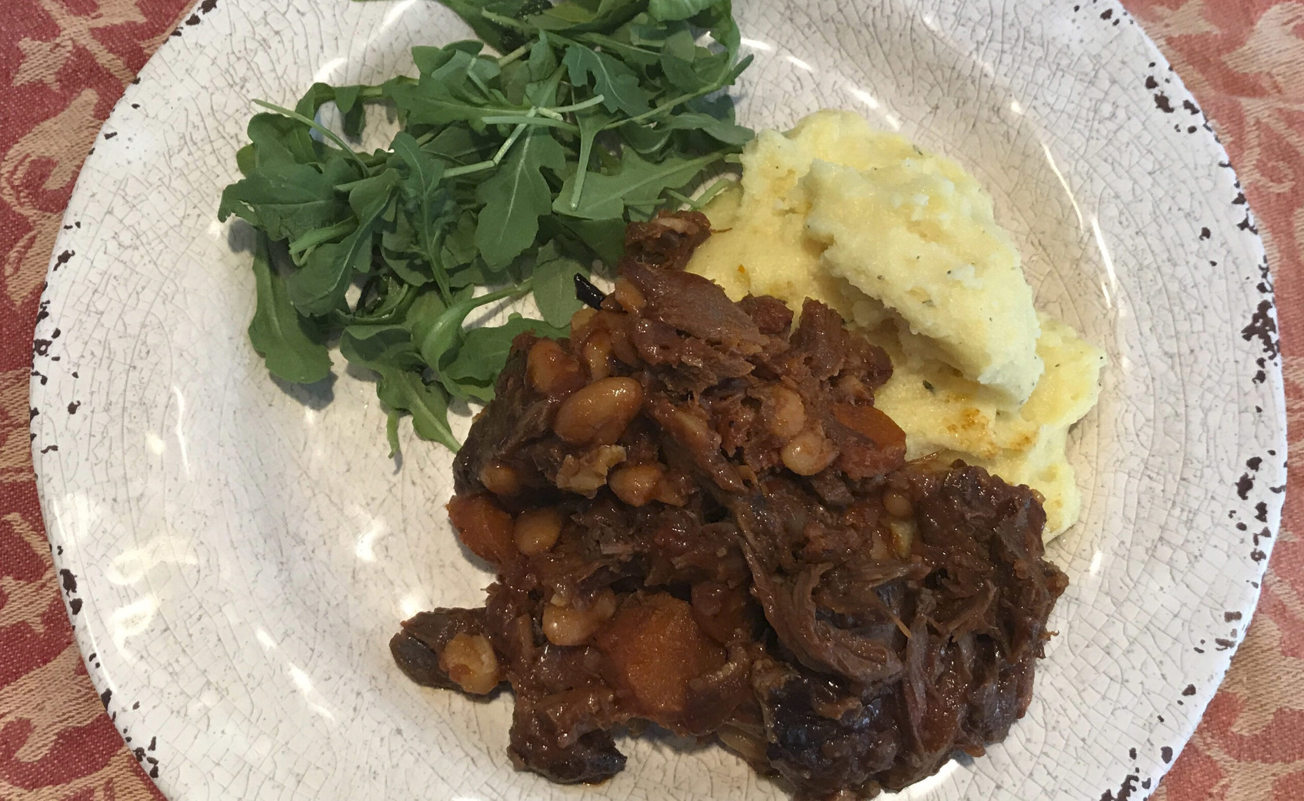 Balsamic Vinegar and Mustard Lamb Shanks with White Beans (Photo/Faith Kramer)