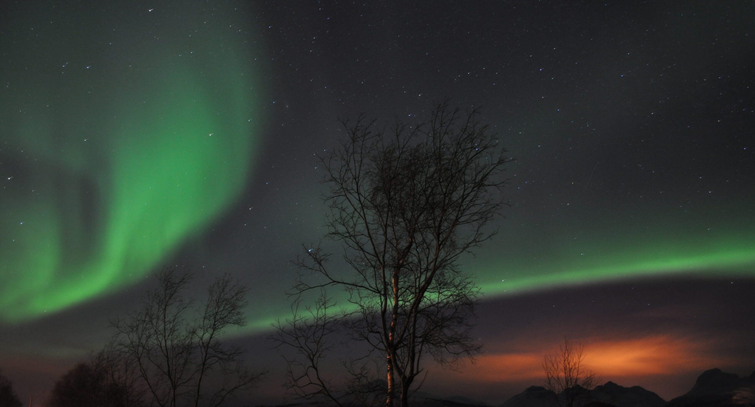 The Northern Lights as seen near Tromsø, Norway (Photo/Wikimedia-Sennheiserz CC BY 3.0)