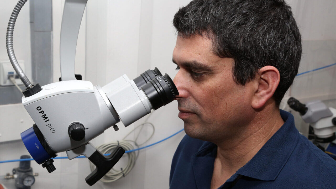 Neurobiologist Adi Mizrahi is currently doing research at Stanford University, on sabbatical from Hebrew University. (Photo/Courtesy Adi Mizrahi)