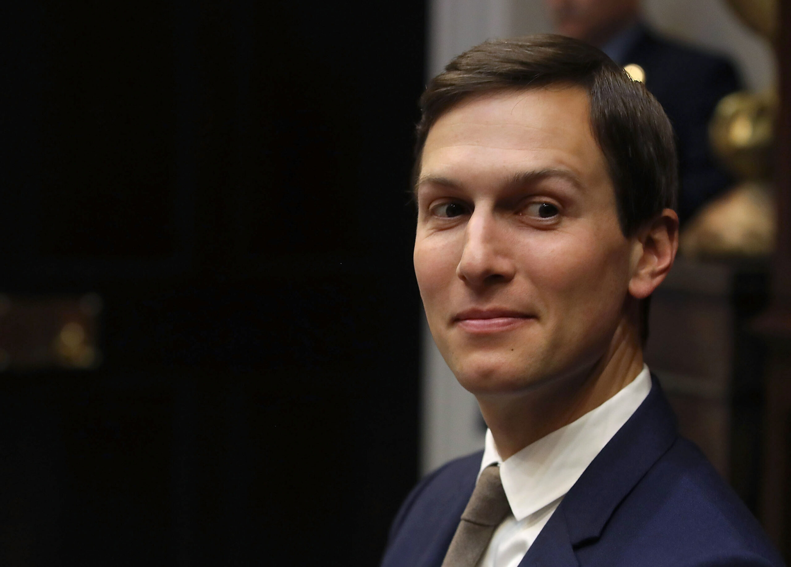 Jared Kushner at a White House meeting with President Donald Trump, Jan. 11, 2018 (Photo/JTA-Mark Wilson-Getty Images)