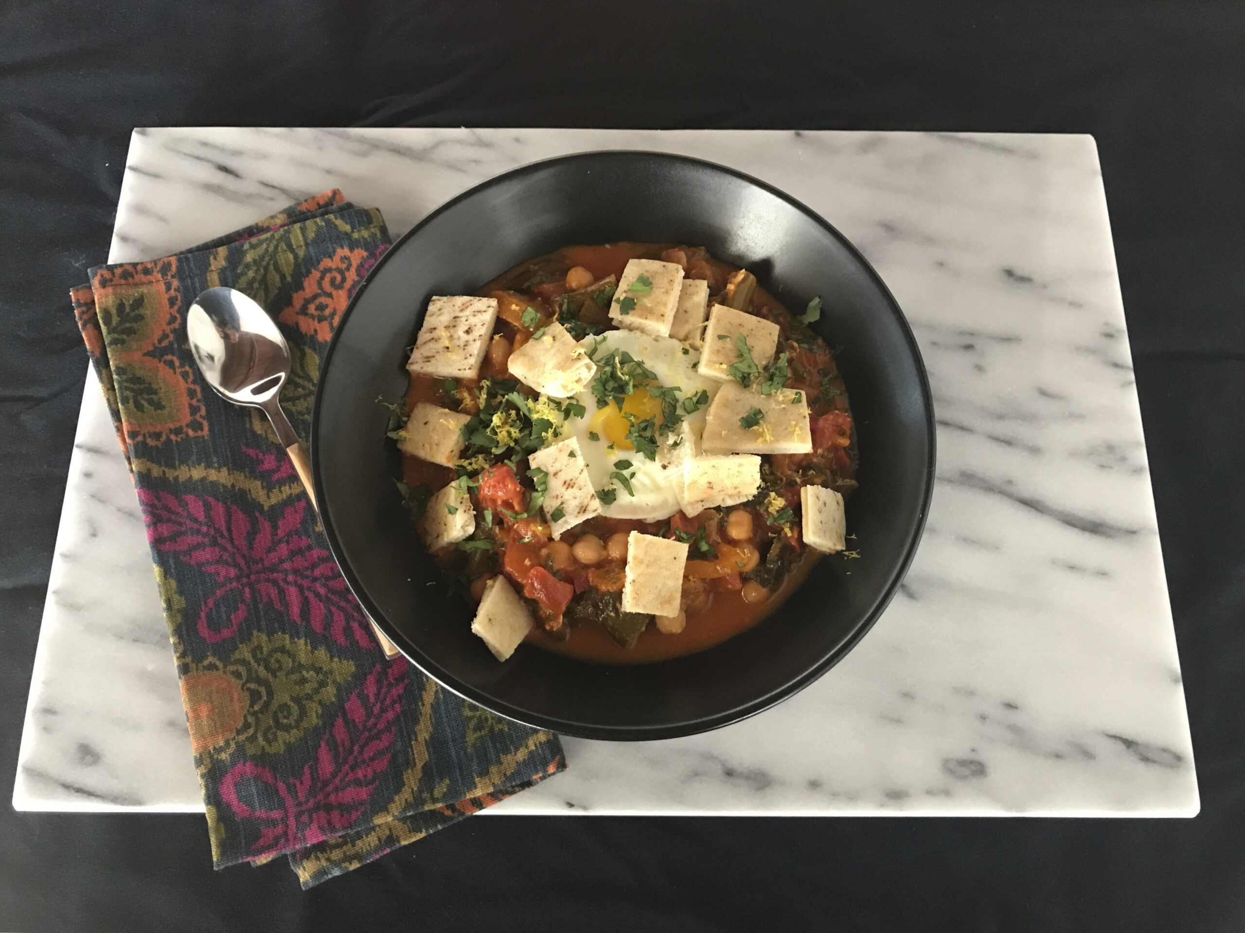 Faith Kramer's Supermarket Shakshouka Soup (Photo/Faith Kramer)