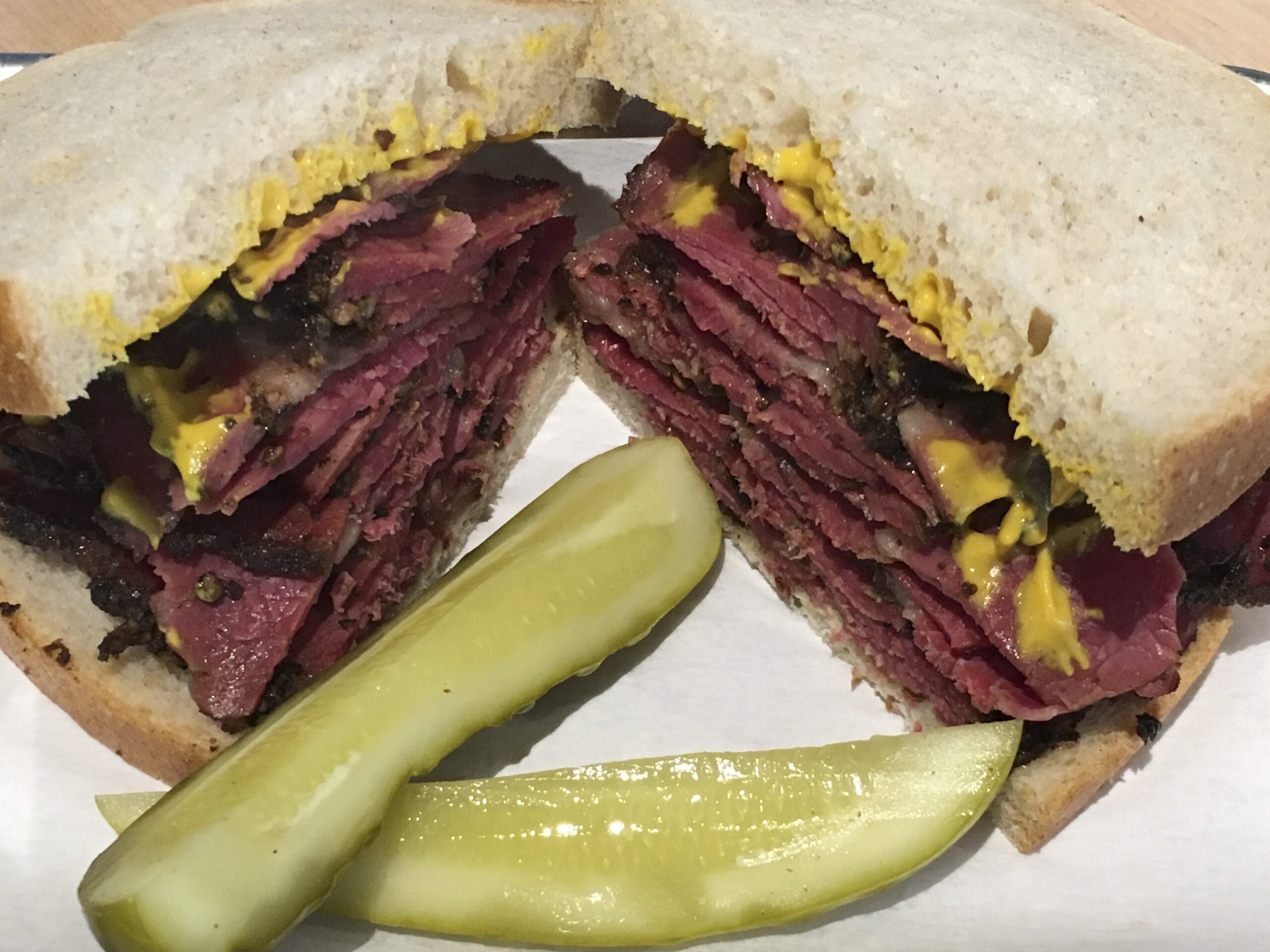 Augie's classic Montreal-style smoke meat sandwich (Photo/Courtesy Augie's)
