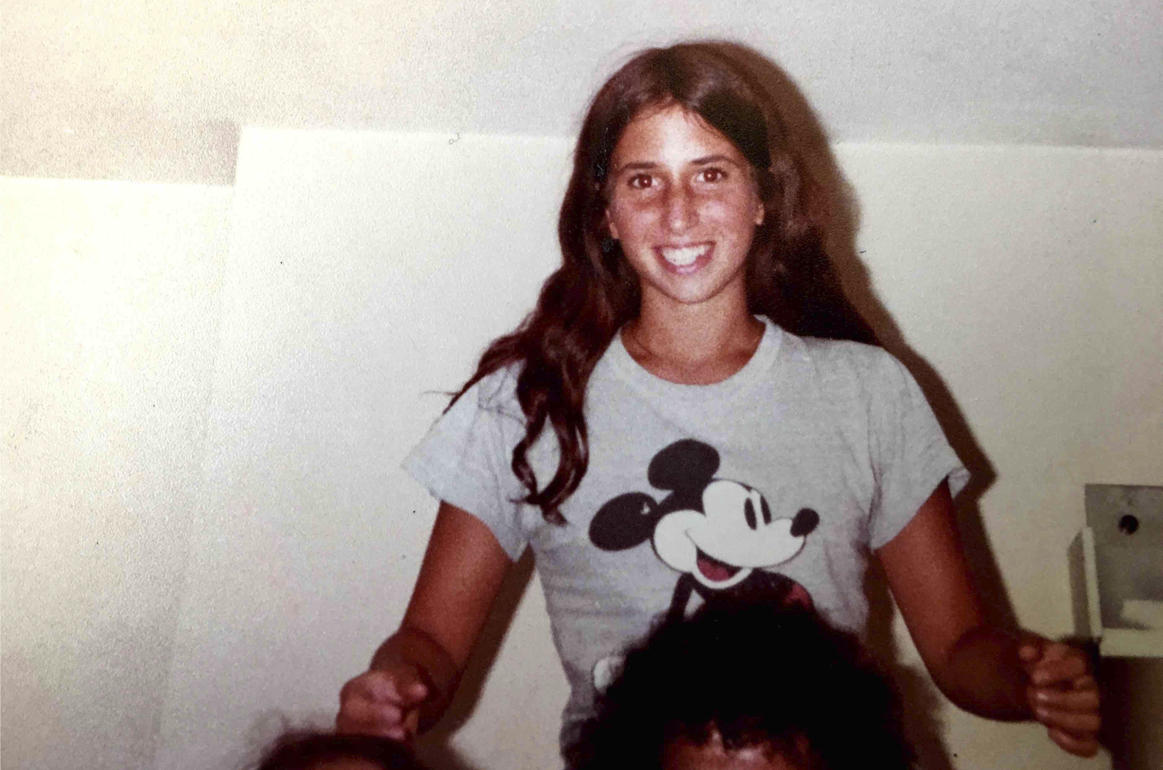 A teenage Lisa Geduldig in Israel, summer 1978