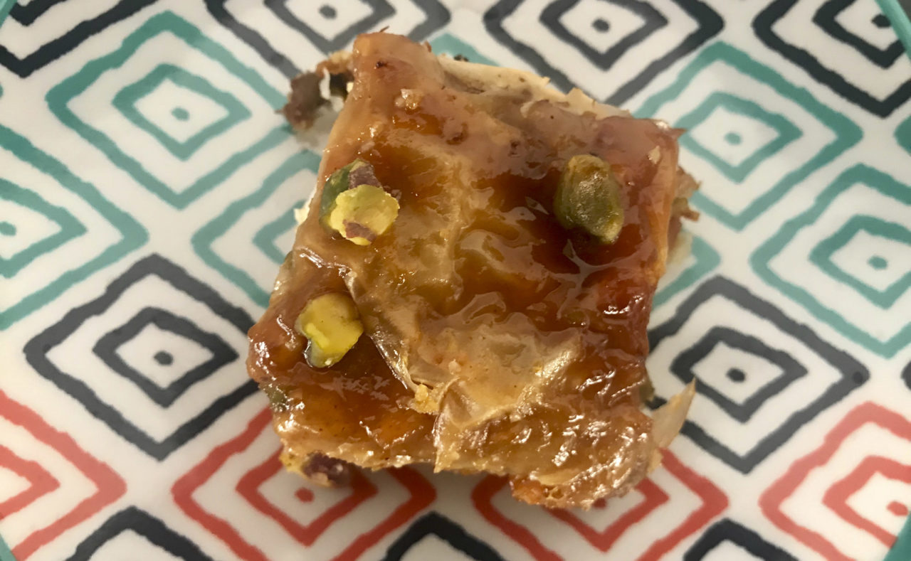 Faith Kramer's Double Apricot Baklava (Photo/Faith Kramer)