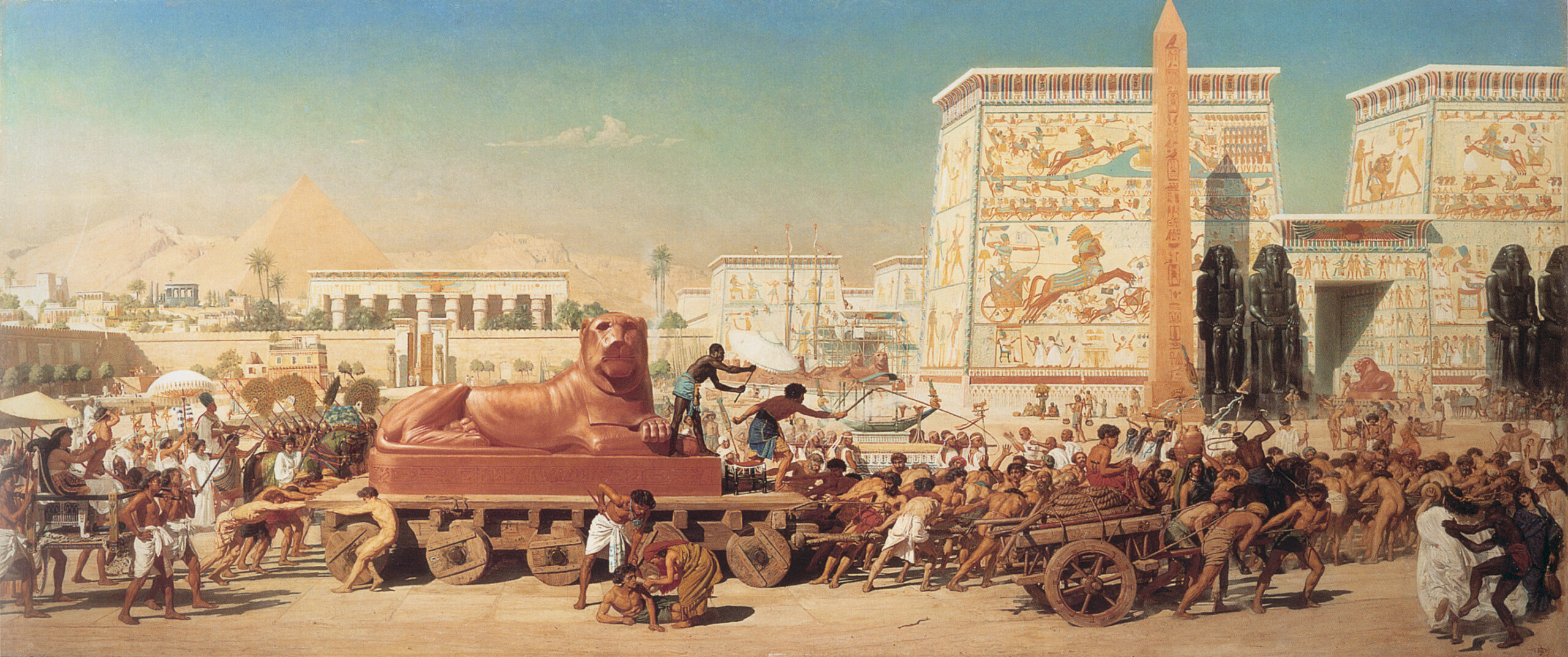 "Israel in Egypt" by Edward Poynter, 1867