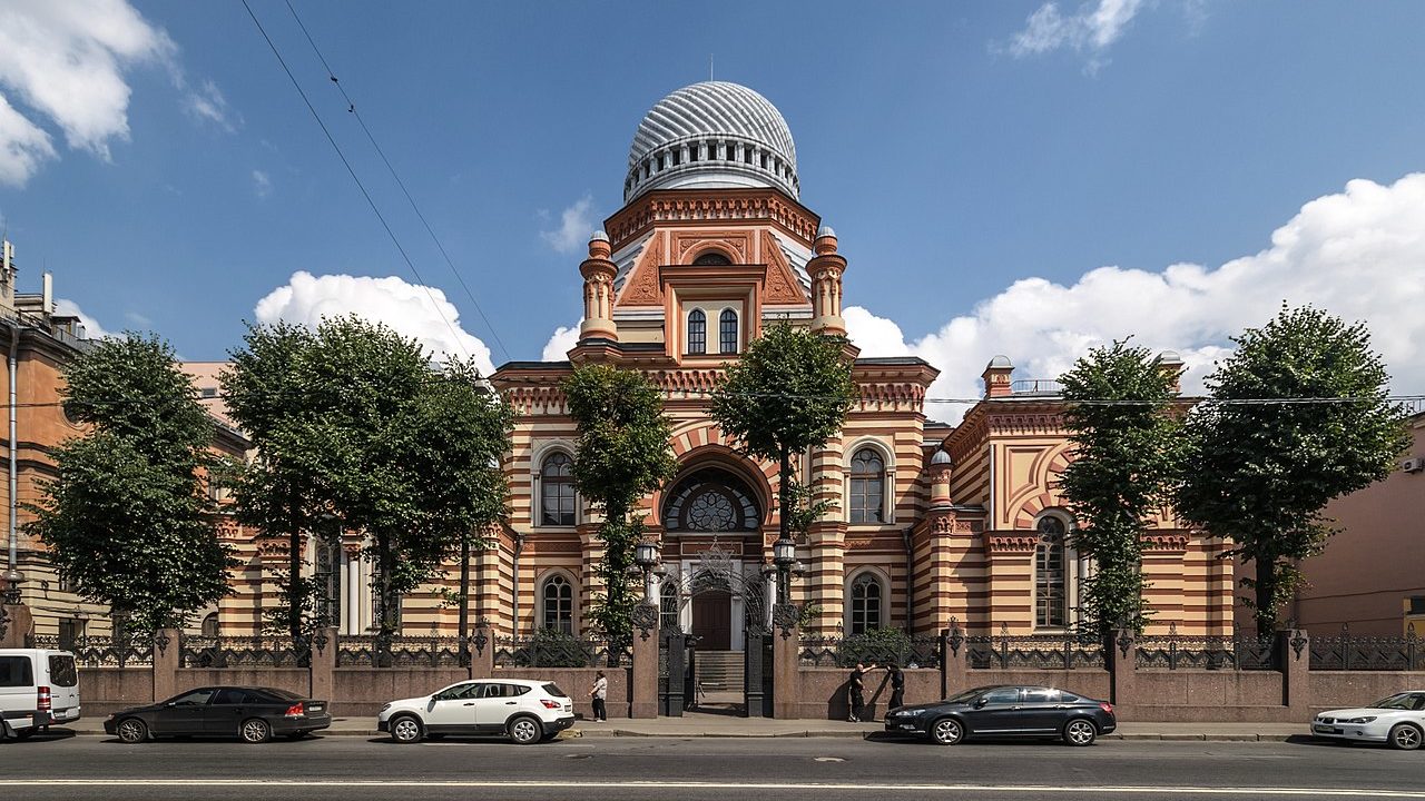 The Grand Choral Synagogue in St. Petersburg, Russia (Photo/Wikimedia-Alex 'Florstein' Fedorov CC BY-SA 4.0)