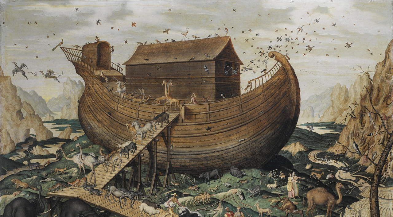 “Noah’s Ark on the Mount Ararat” by Simone de Myle, 1570
