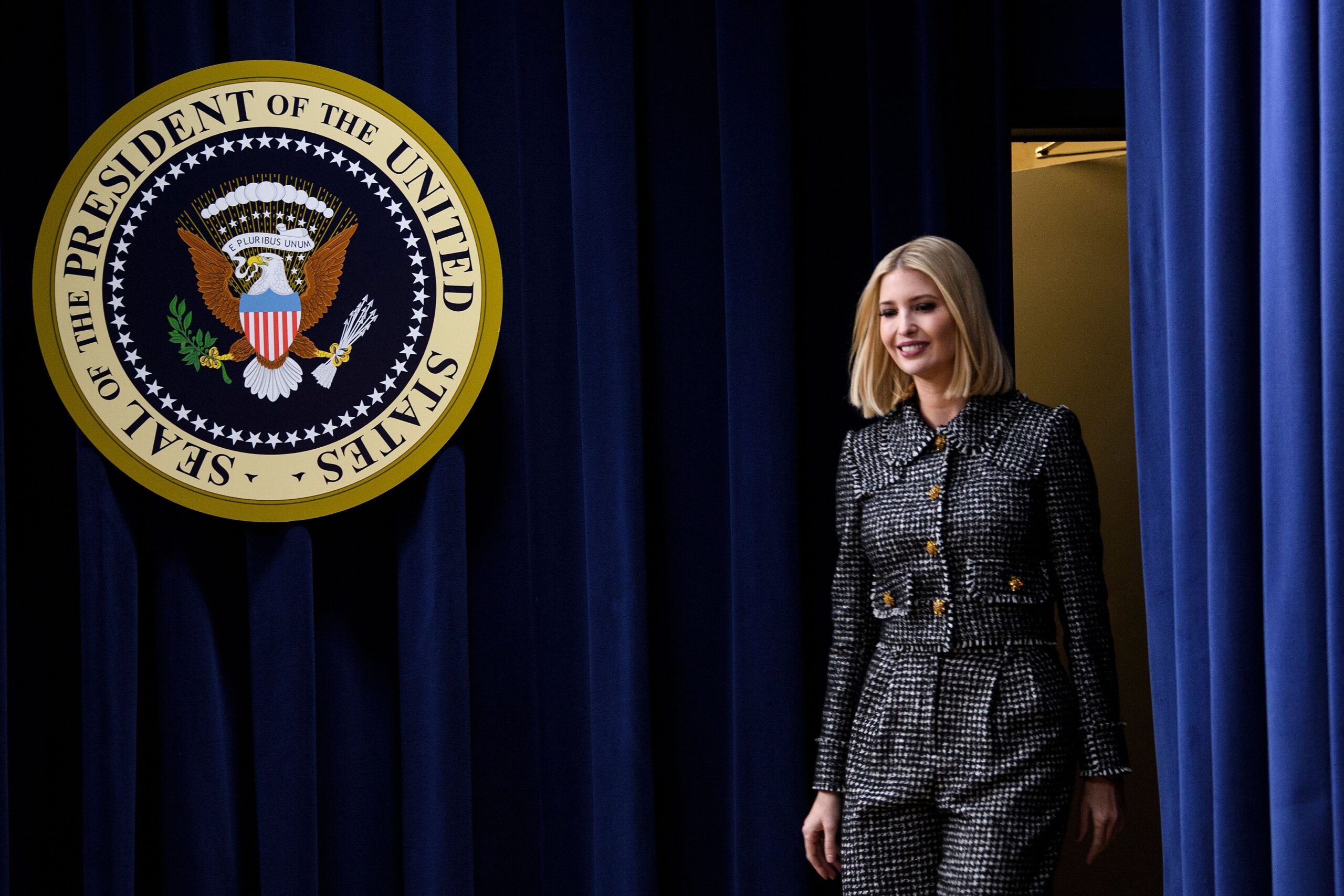 Ivanka Trump at the White House, Dec. 12, 2019. (Photo/JTA-Brendan Smialowski-AFP via Getty)
