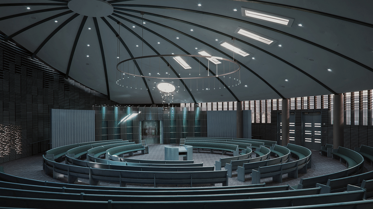An empty synagogue may be a sad sight, but right now it's a sign of the Jewish commitment to saving lives. (Photo/From file)