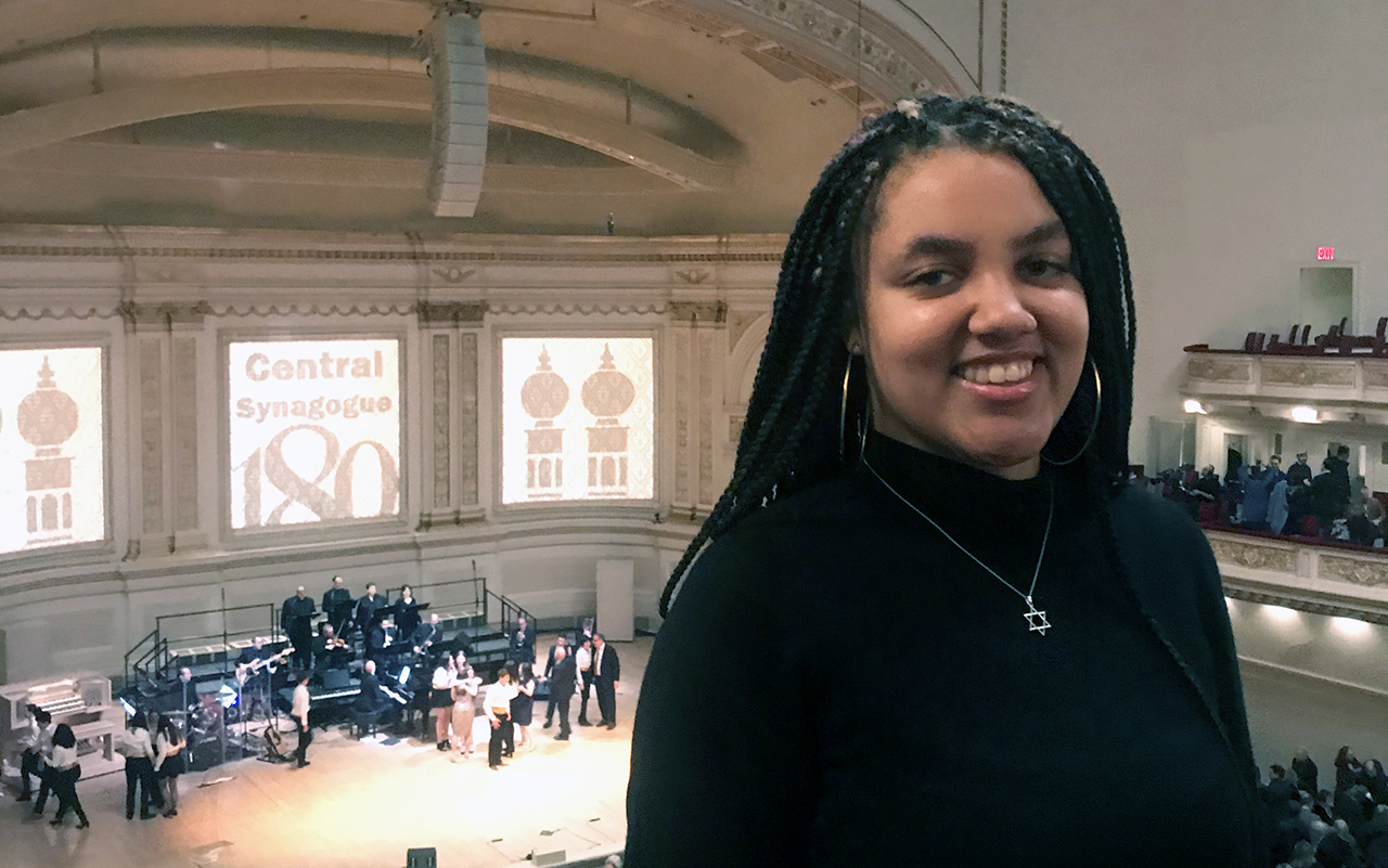 College student and former J. intern Tova Ricardo: "There are people who doubt my Jewishness. They’ll doubt my Jewish knowledge. They will assume I don’t know their stories." (Photo/Kara Fleishhacker)