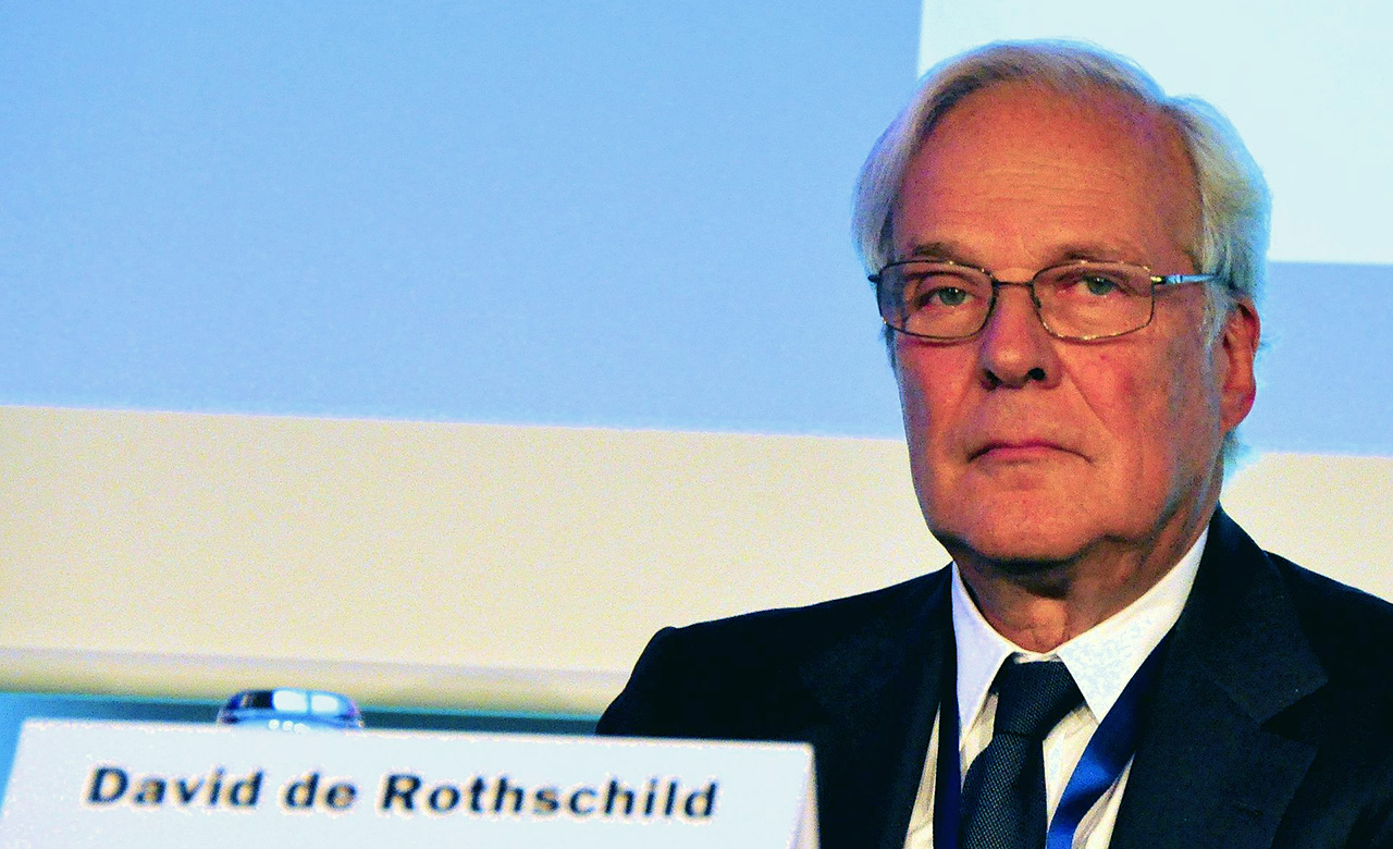French banker David de Rothschild at a meeting of the World Jewish Congress in Berlin, Sept. 2014. (Photo/Wikimedia)