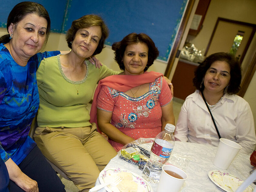 A Mother's Day celebration for Afghan families hosted by JFCS East Bay in 2011. (Courtesy JFCS East Bay)
