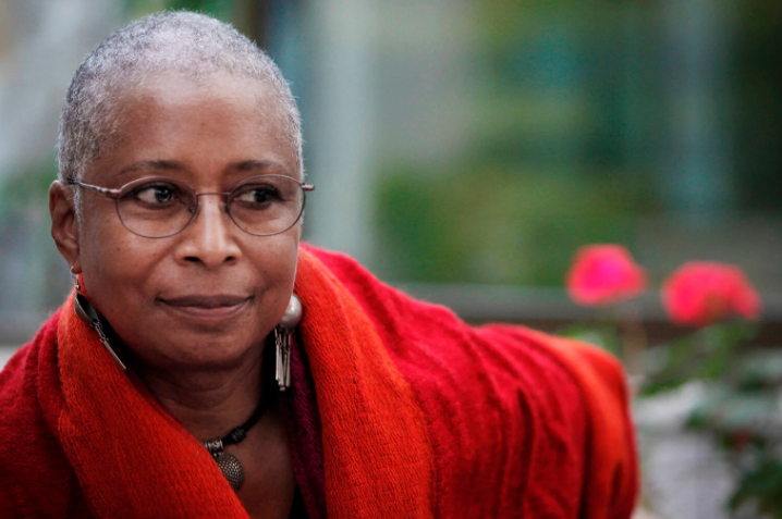 Writer Alice Walker pauses during an interview with the Associated Press in Gaza City, March 10, 2009. (Photo/RNS-AP Photo-Tara Todras-Whitehill)