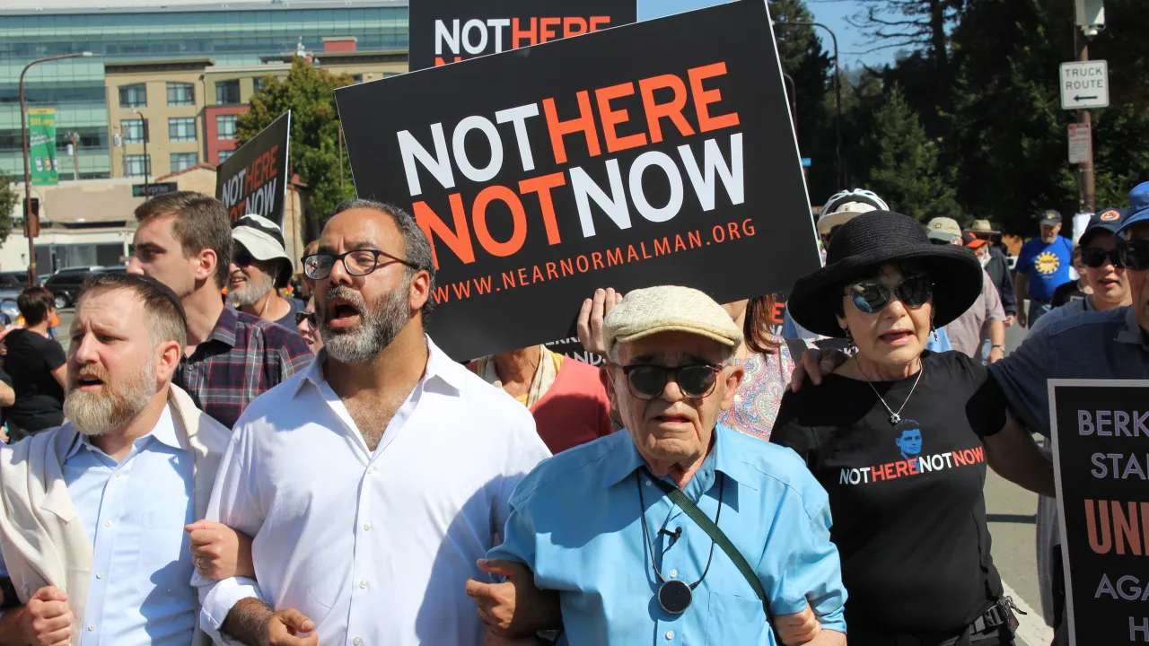 Group of protesters