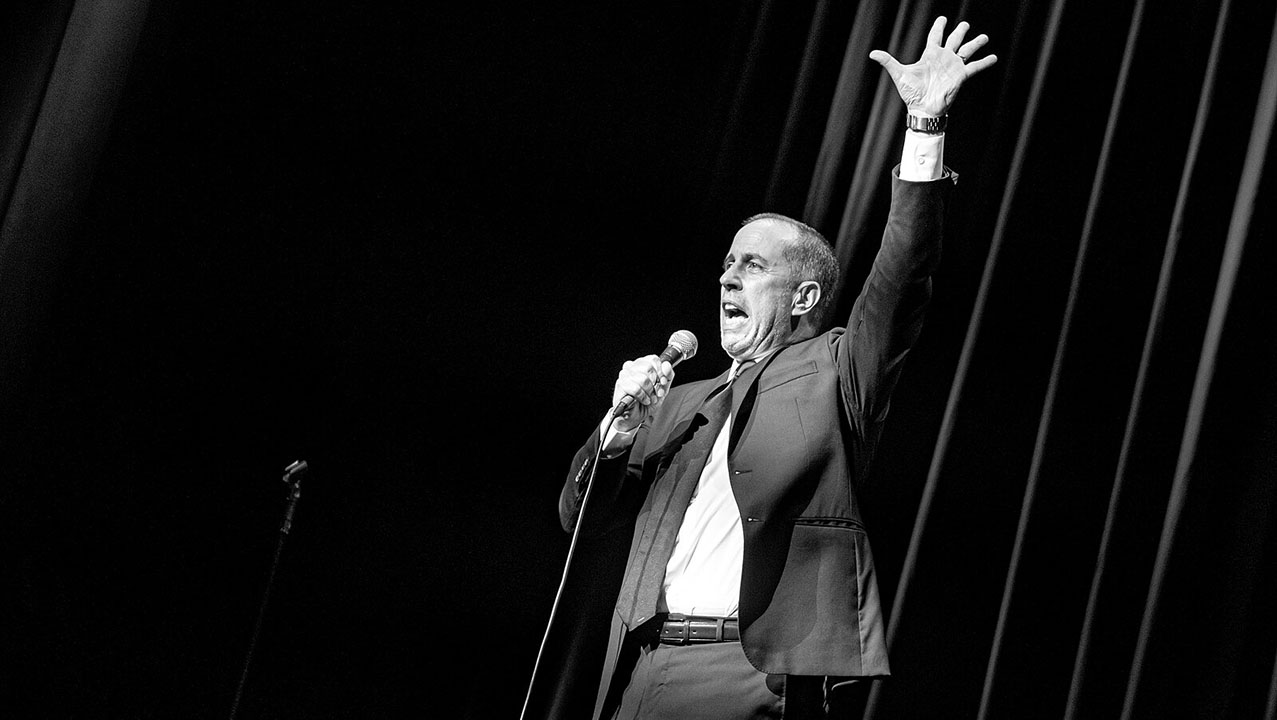 Jerry Seinfeld performing in 2019. (Photo/Ralph_PH via Flickr CC BY 2.0)