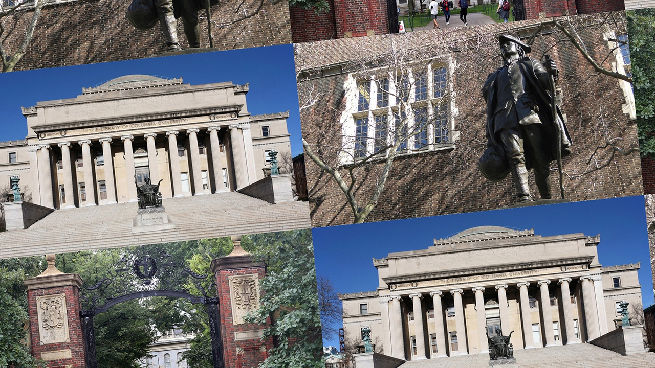 Harvard, Columbia, and the University of Pennsylvania have announced steps to fight antisemitism after weeks of turmoil on their campuses and others.(Photos/Wikimedia, David L. Ryan-The Boston Globe via Getty Images, Columbia University; Design by Jackie Hajdenberg)