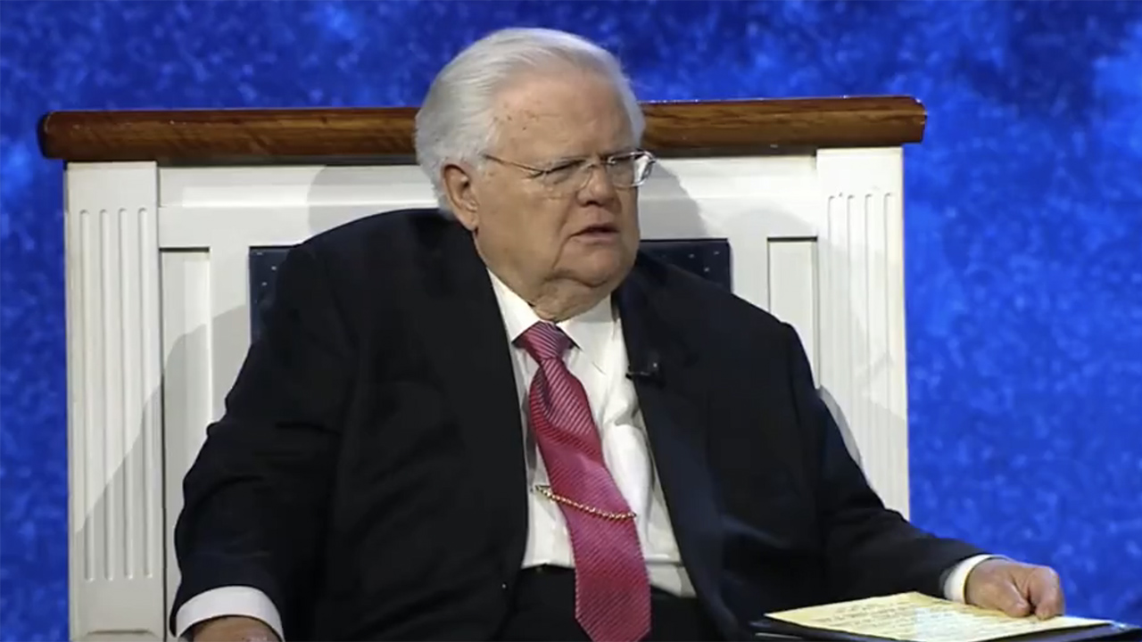 Pastor John Hagee speaking about Iran's attack on Israel, April 14, 2024. (Screenshot/Twitter)