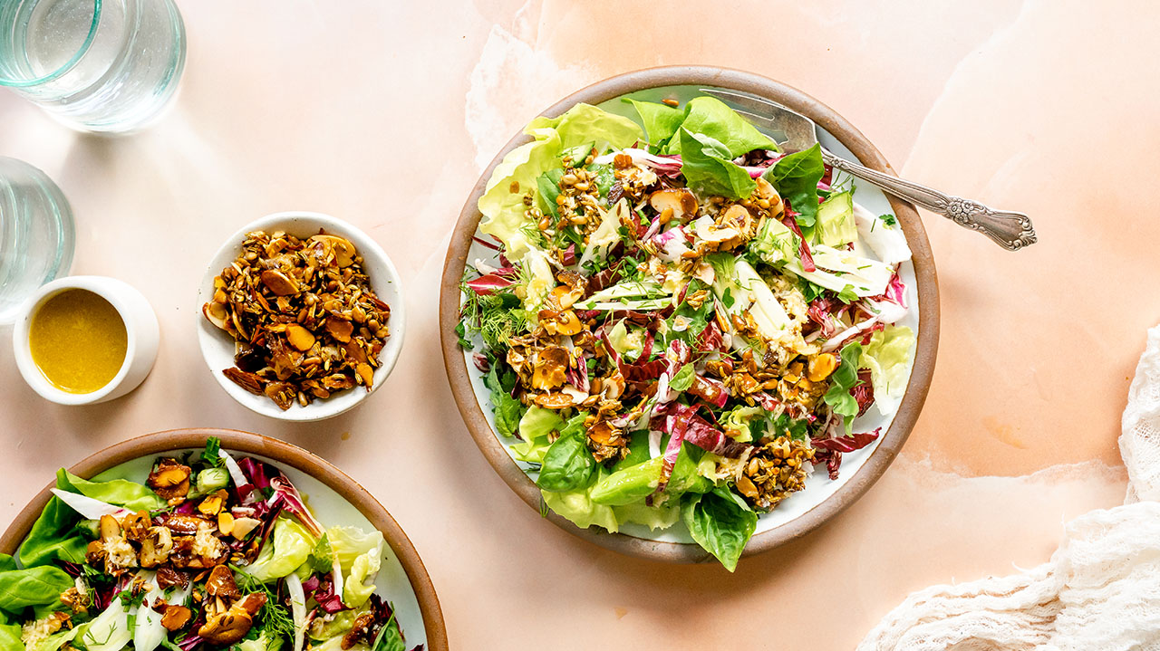 Herbed horseradish salad (Photo/Micah Siva)