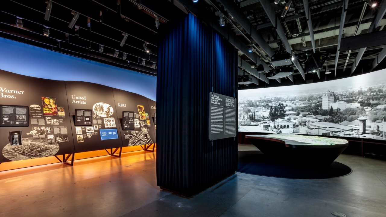 The new "Hollywoodland: Jewish Founders and the Making of a Movie Capital" exhibit opens Sunday at the Academy Museum of Motion Pictures in Los Angeles. (Photo/JTA-Josh White, JWPictures-Academy Museum Foundation)