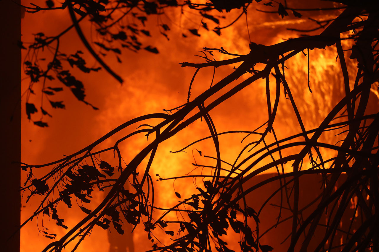The Palisades Fire, one of multiple wildfires in the Los Angeles area right now, started on Jan. 7. (CAL FIRE via Flickr)