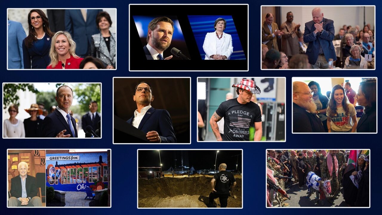 Collage of newsmakers from 2024