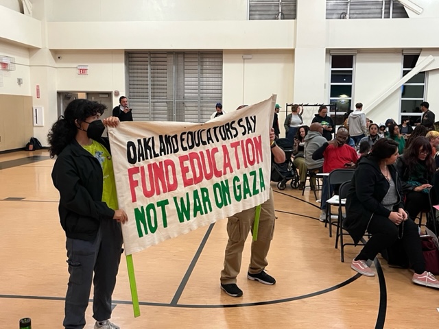 teachers protest