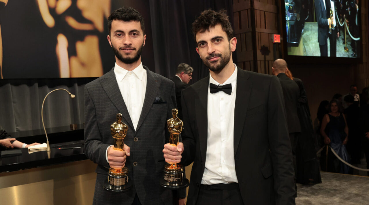 Two men and their Oscars