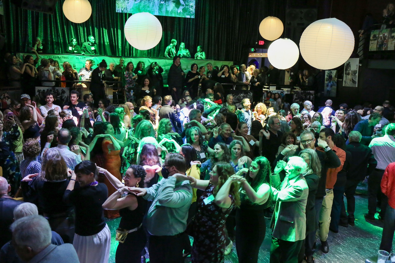 About 670 people came to Camp Tawonga’s 100th anniversary celebration event March 8 in San Francisco. The event featured multi-generational Tawonga families, a short program, freilach music and dancing.