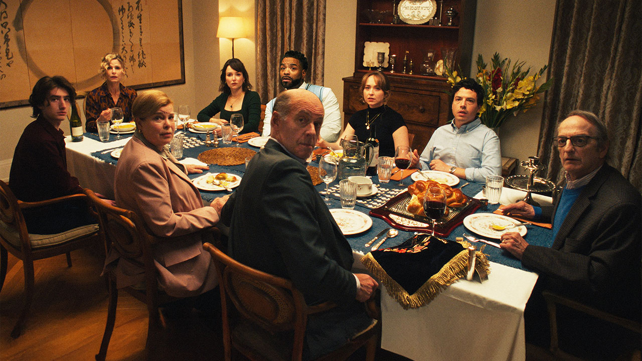 If Catholic in-laws weren't enough, there's a dead body, too, in "Bad Shabbos."