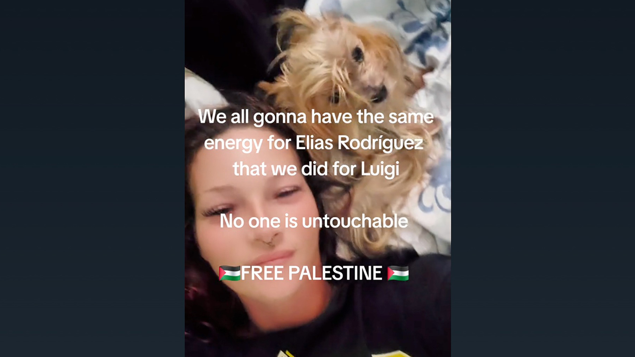 A TikTok post celebrating Elias Rodriguez. (Screenshot)