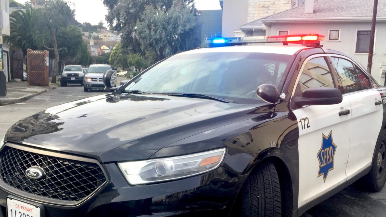 police car