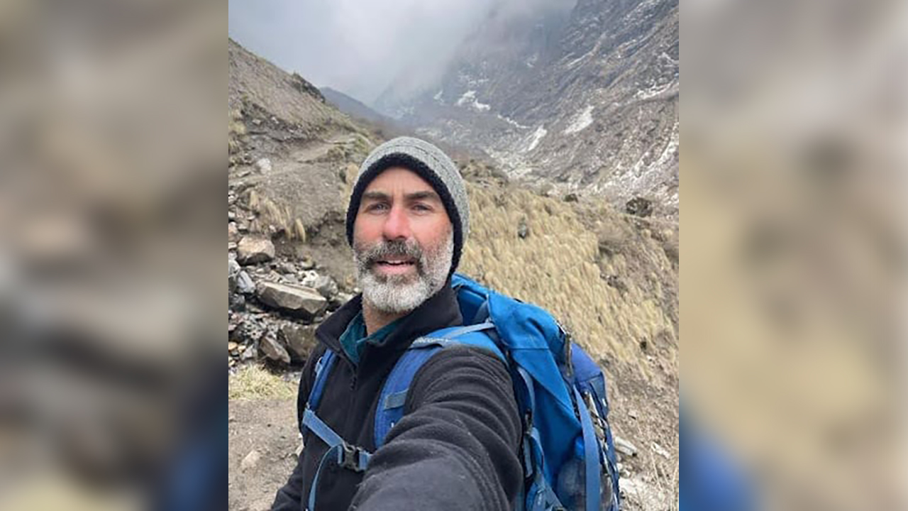 A recent photo of San Vengrinovich, who is missing after not returning from a two-day hike near Dharmshala, India. (Courtesy)