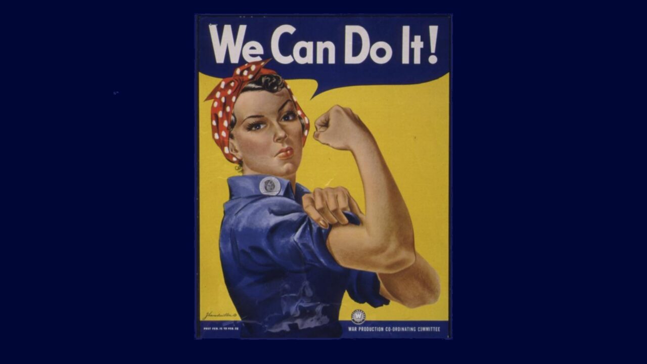 Rosie the Riveter poster