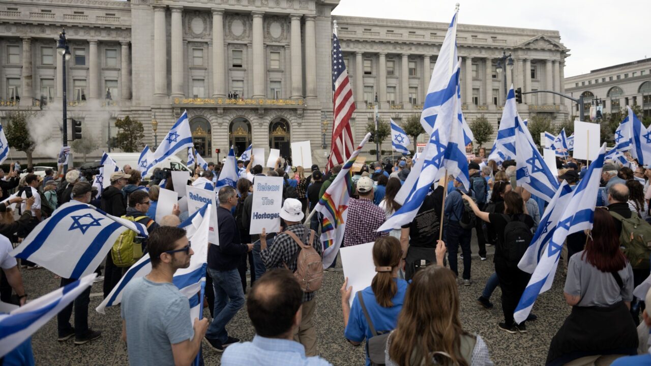 SF rally for hostages
