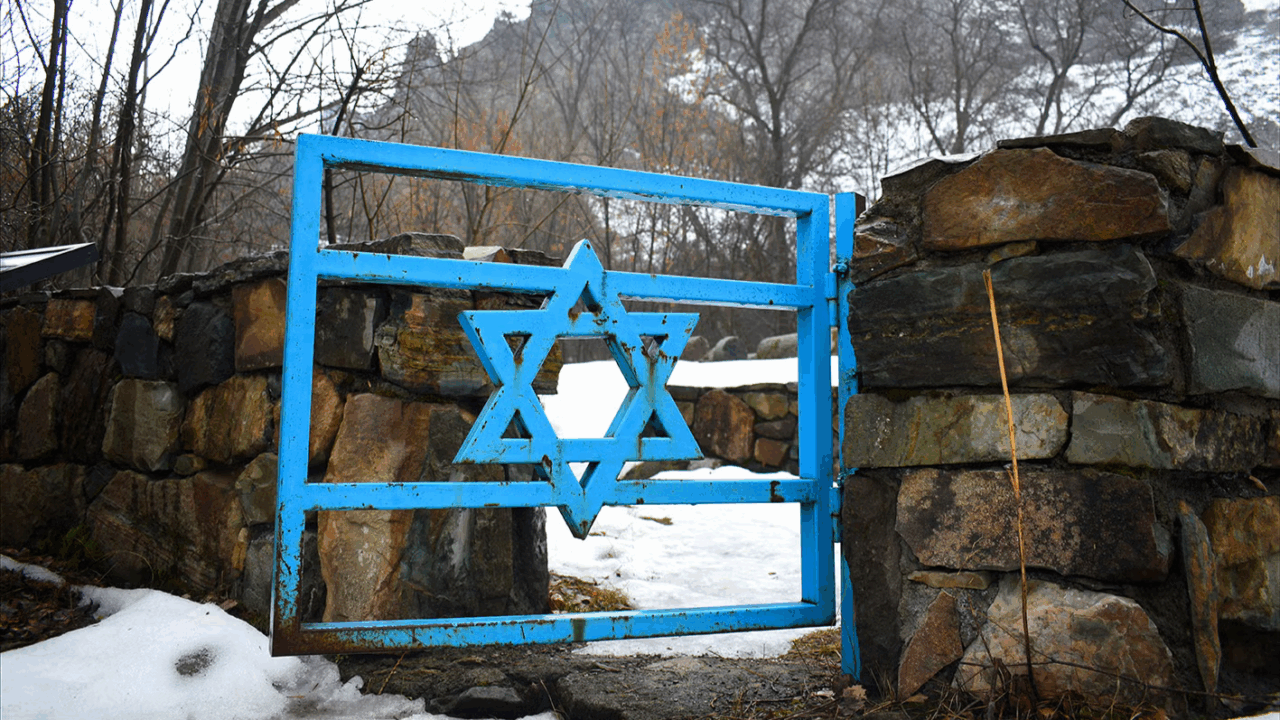 Ancient Jewish cemetery in Yeghegis, Armenia