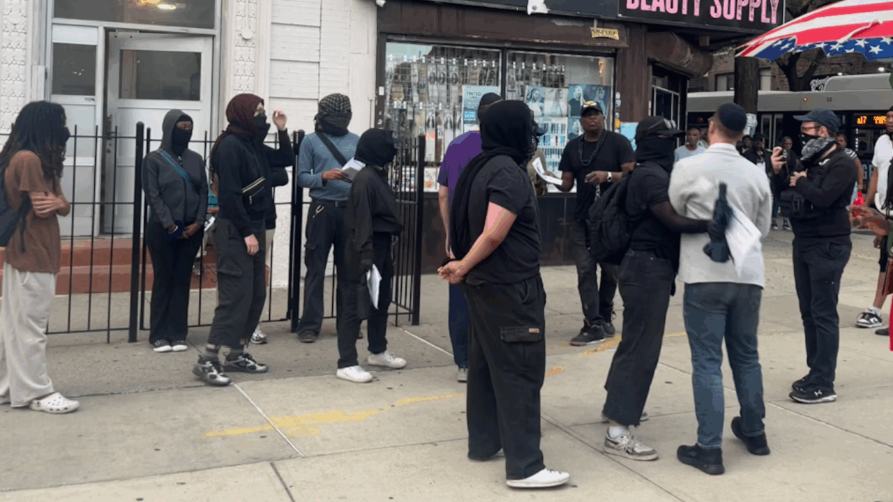 Vigil in Crown Heights