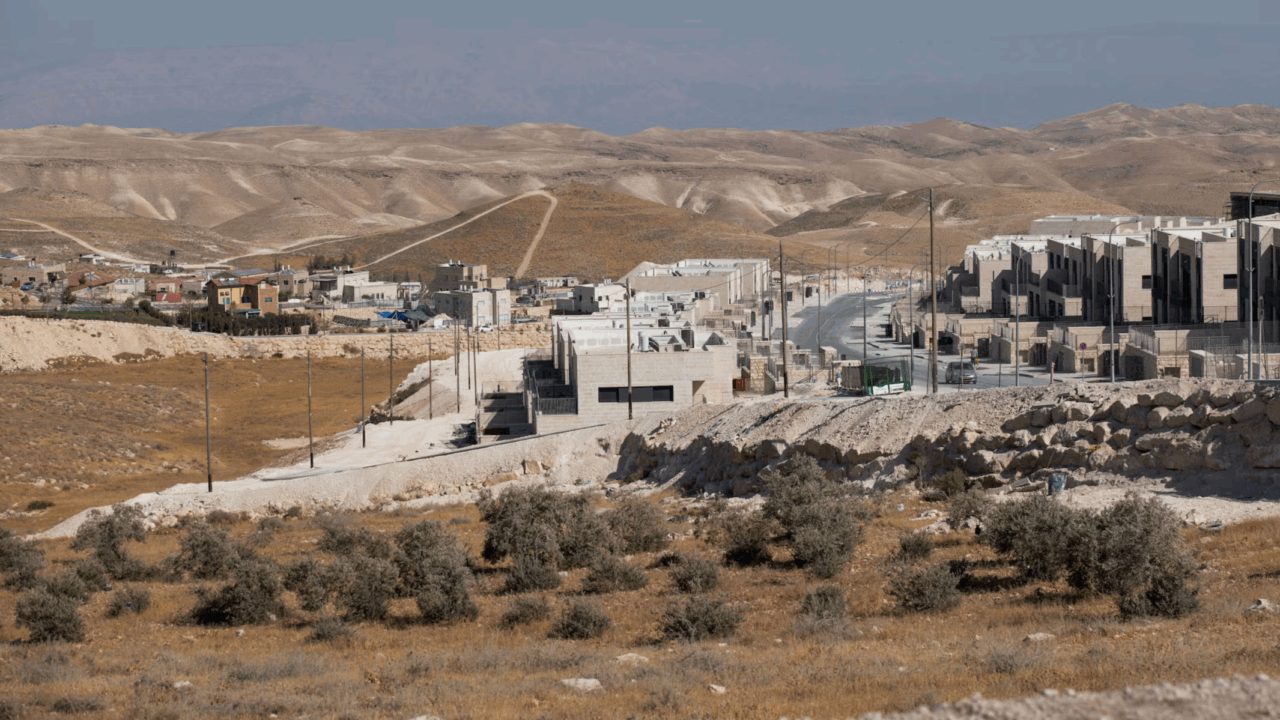 View of the West Bank