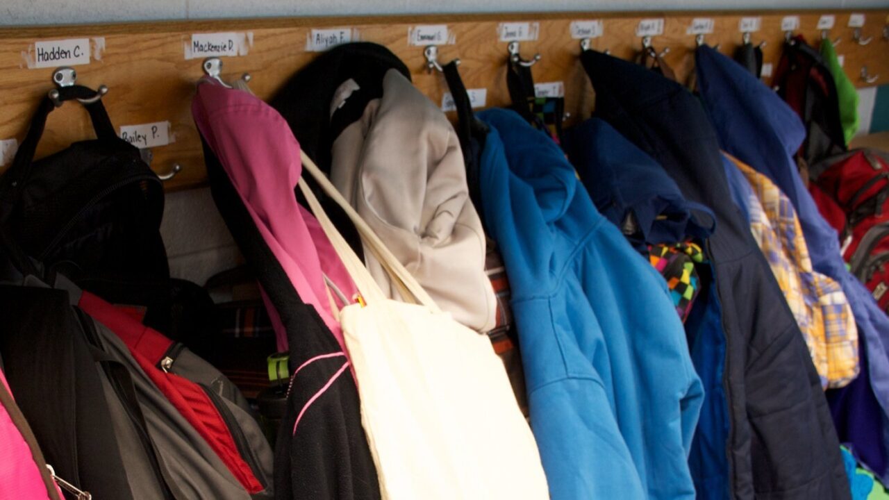 elementary cloakroom