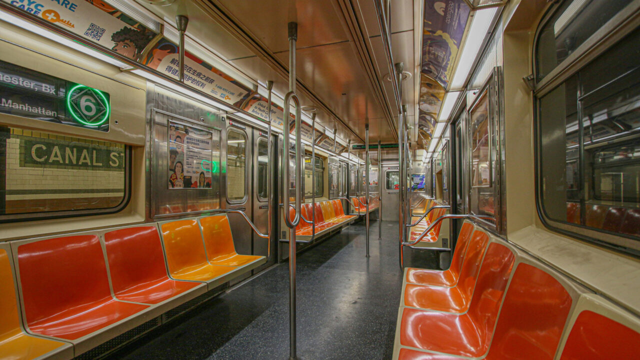 New York subway car