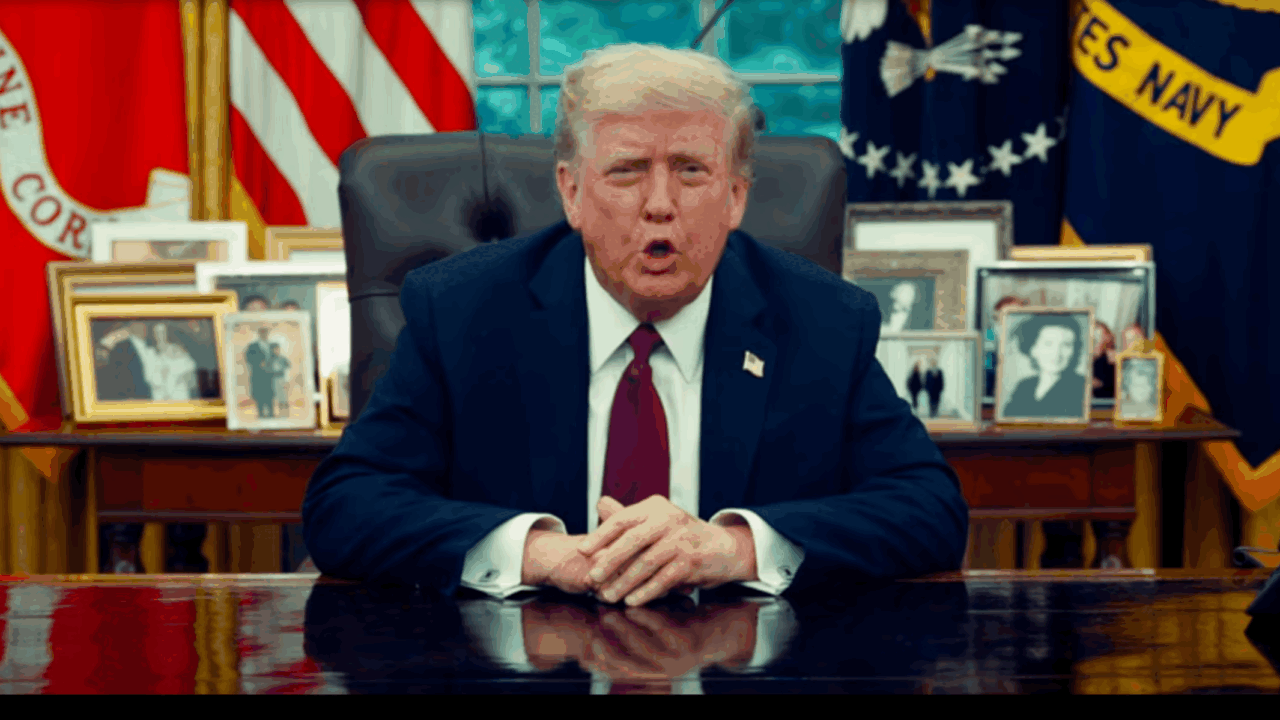 Donald Trump speaking