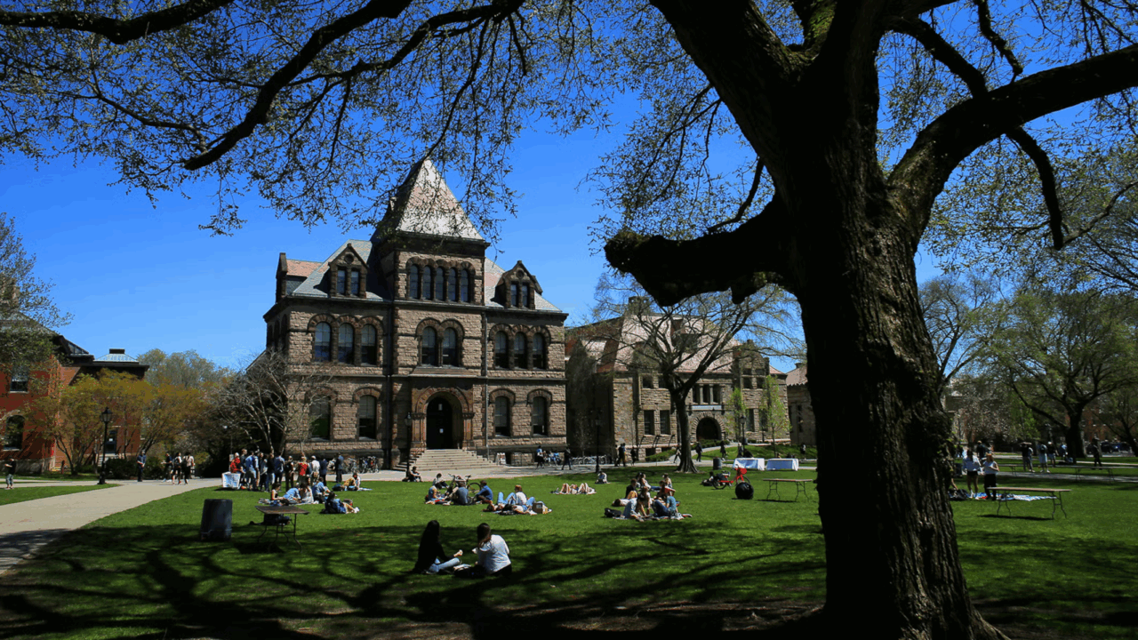 Exterior of Brown University