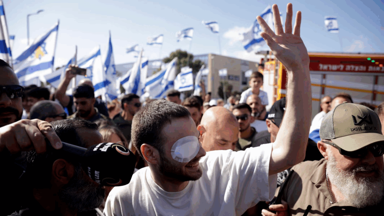 Former hostage Alon Ohel