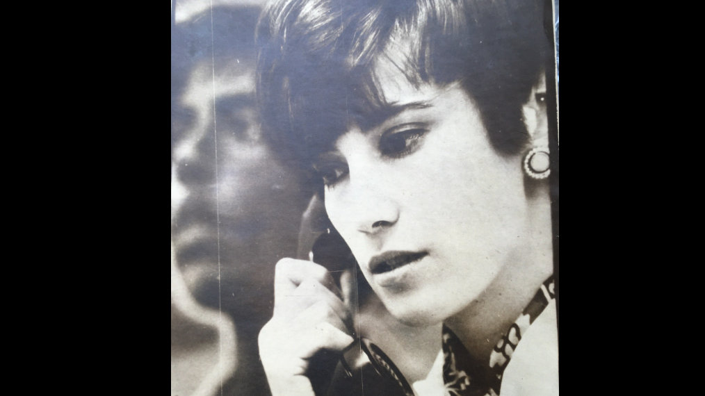 Woman on phone