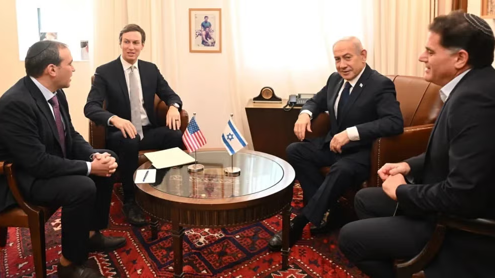 Jared Kushner and Israeli officials