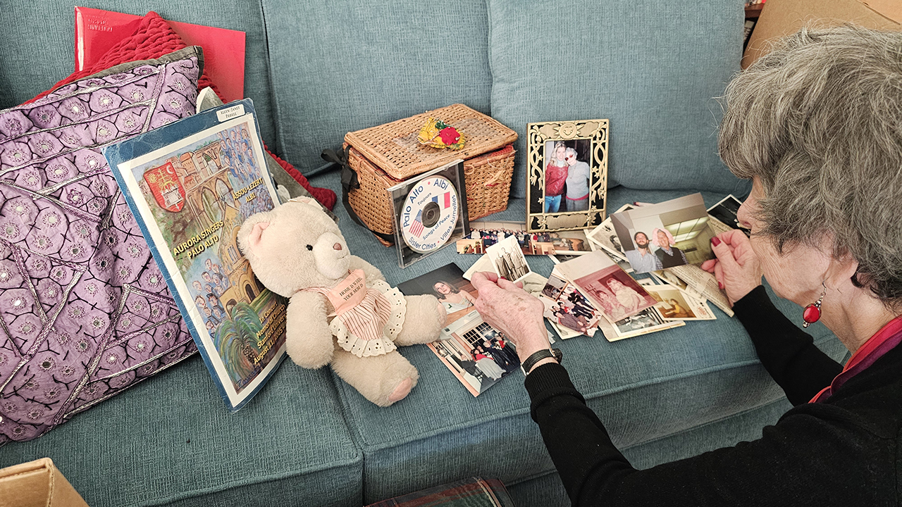 I found myself reminiscing over family photos and mementos during the move.
(Allen F. Podell/Courtesy)