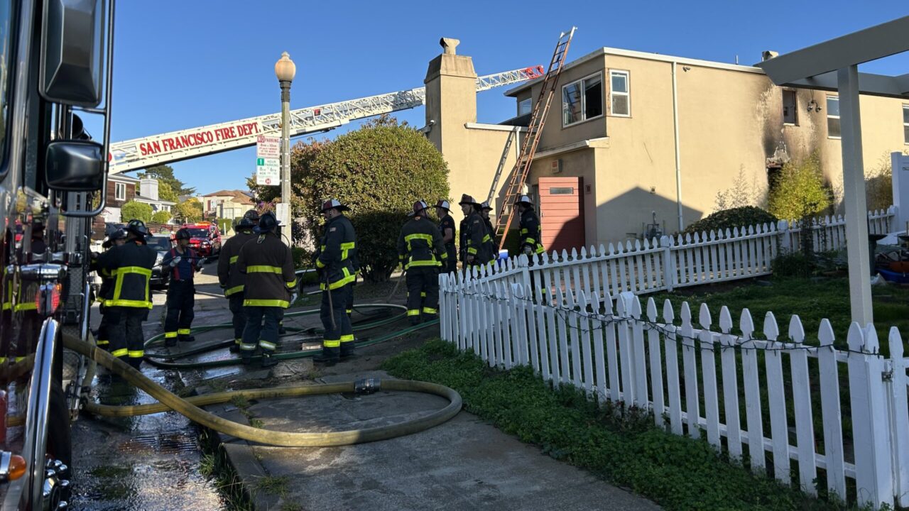 SF Hillel's building sustained damage in a suspected arson on Dec. 5. (Courtesy)