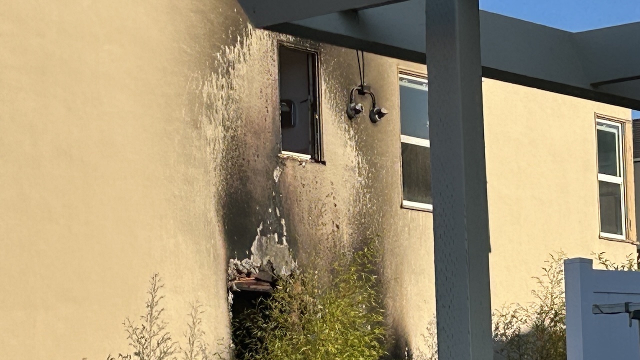 SF Hillel's building sustained major damage after the fire on Dec. 5. (Courtesy)